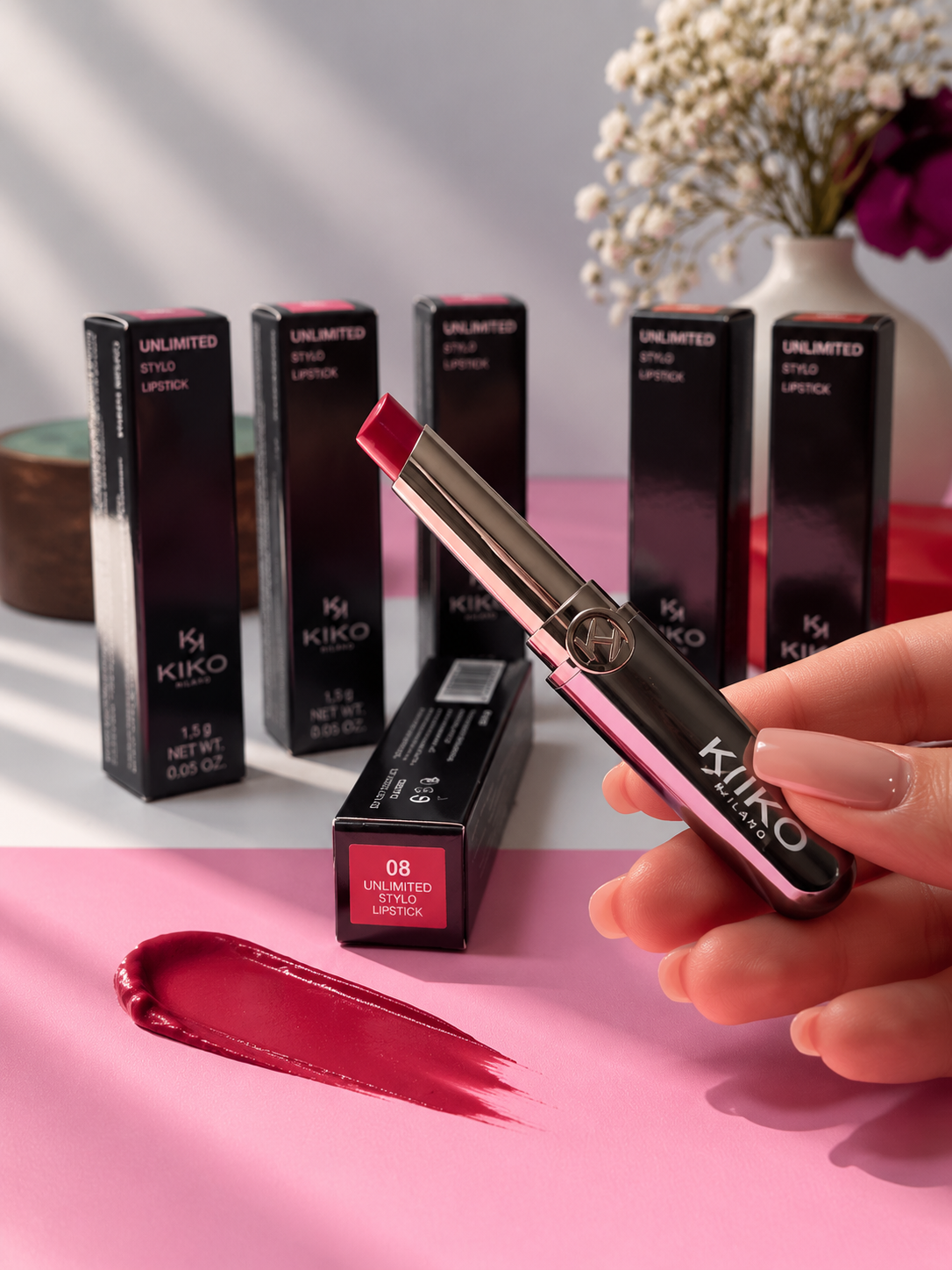 رژ لب جامد کیکو میلانو Unlimited Stylo Lipstick